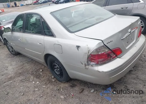 2003 Toyota Avalon Xls из США, поврежденный, VIN 4T1BF28B13U292324